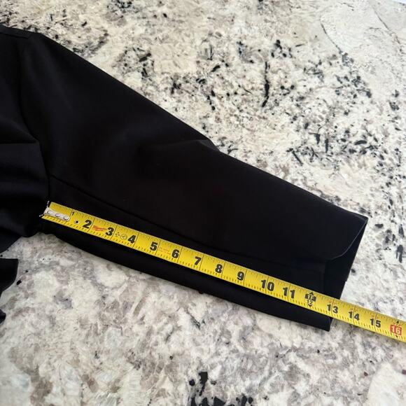 Torrid Black Ponte Blazer 3X 13140820 3/4 Sleeve Single Button - Picture 11 of 13